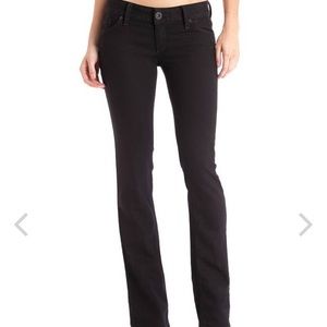 Black GUESS Stretchy Jeans Med. Rise Skinny Sz 26
